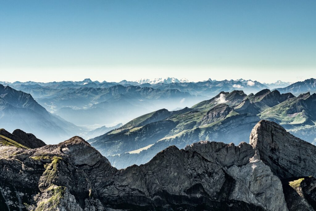 mountain view from mount saentis switzerland sw 2021 08 26 16 31 37 utc